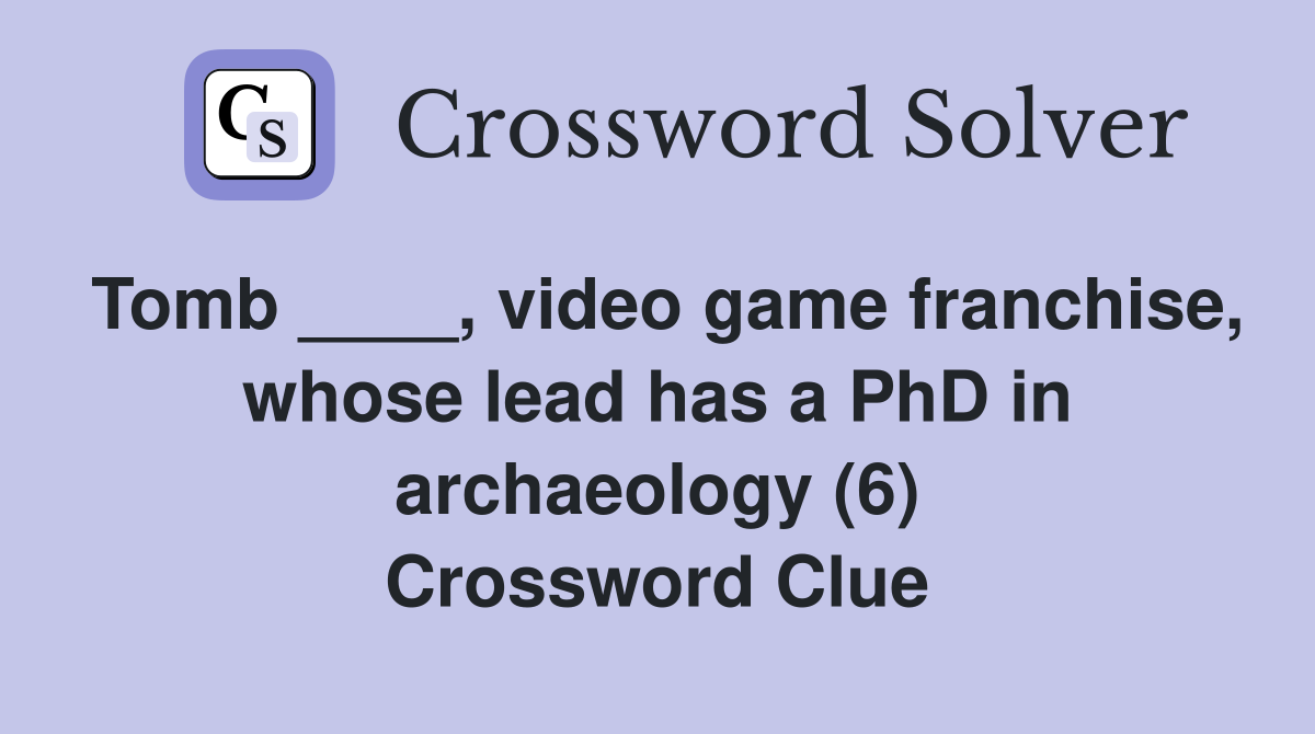 crossword clue phd